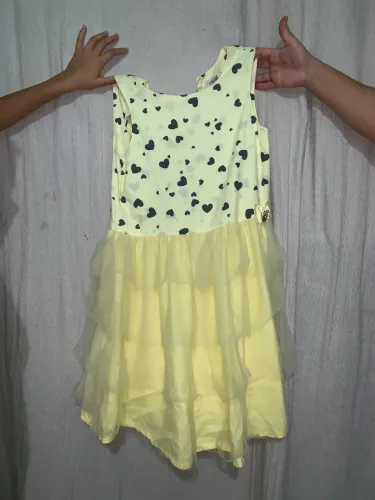 VESTIDO AMARELO INFANTIL
