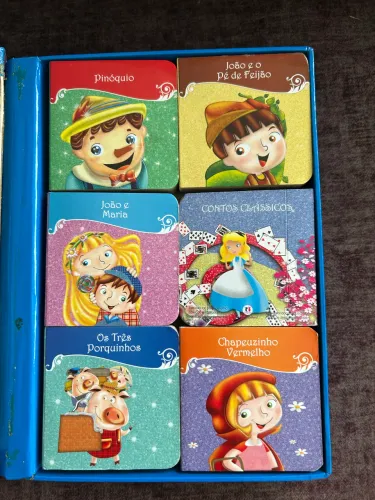 Contos clássicos seis livrinhos cartonados 