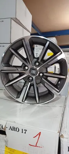 Rodas Cronos aro 15 4x98 + 185/65R15 Longway Remold - R$ 2.590,00