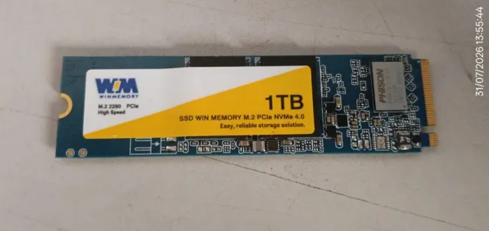 NMVE 1 TERABYTE NOVO SEM USO ZERO HORA DE USO