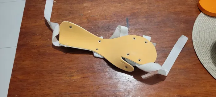 Tala imobilizadora em PVC 