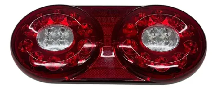 Lanterna Traseira Lado Direito Led Multilight 24v Universal Direito/passageiro Vermelho