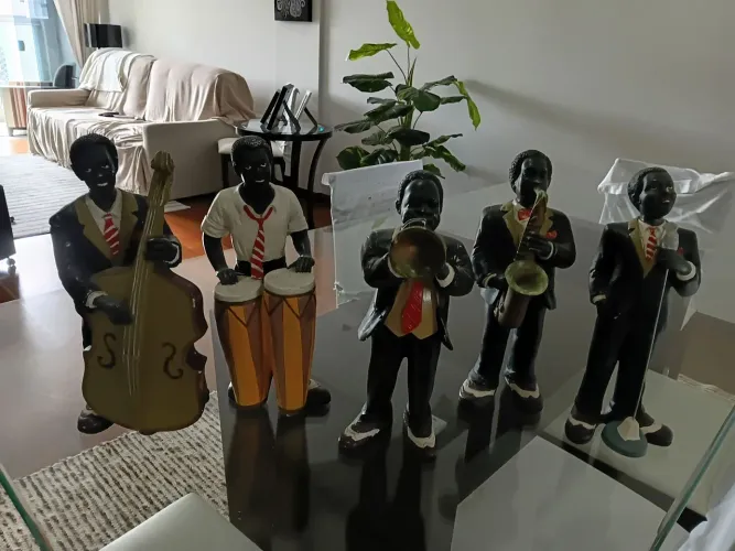 Banda jazz decoração