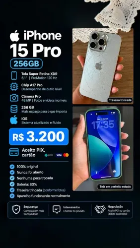 Iphone 15 Pro 256gb