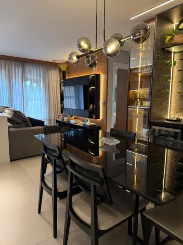 Apartamento 2 suítes Praia Brava - Mobiliado e equipado