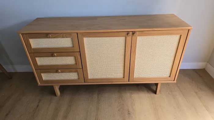 Rack, buffet e cristaleira Rattan