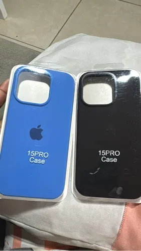 Capinha Silicone iPhone 15 PRO