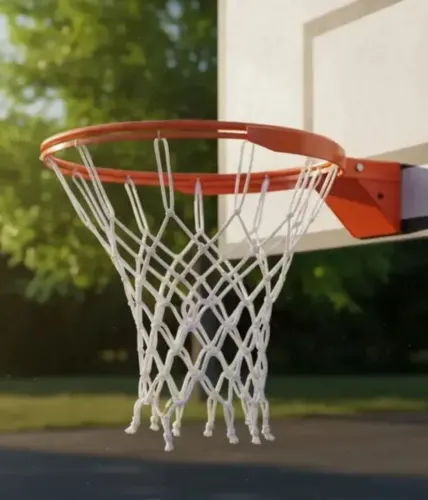 ARO DE BASQUETE OFICIAL RETRÁTIL + REDE - SUPER REFORÇADO<br>