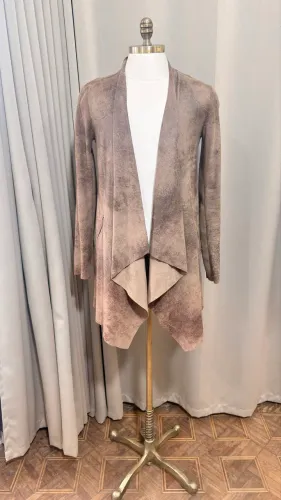 Casaco Zara woman suede . TAM G