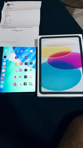 iPad 10 geração tela 10,9 azul