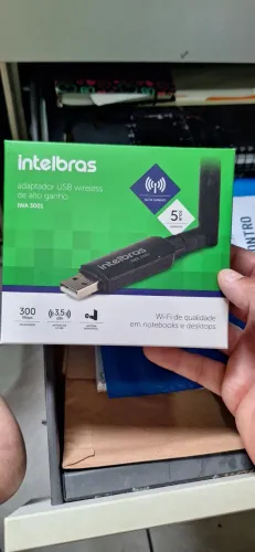 Adaptador Wi-Fi 300Mbps USB Wireless Intelbras