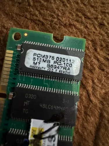 Memoria DIMM 512MB PC100 motif XS/ES