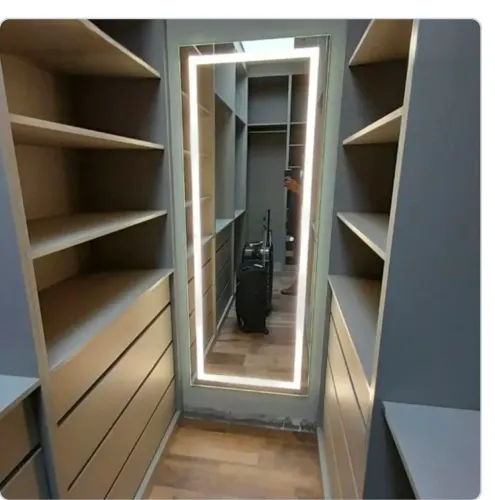 Espelho de Parede Decorativo com Iluminação LED