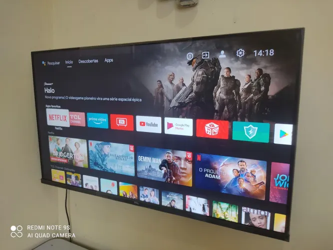 Smart TV 42 HDR Android Semi Nova faço entrega aceito cartão