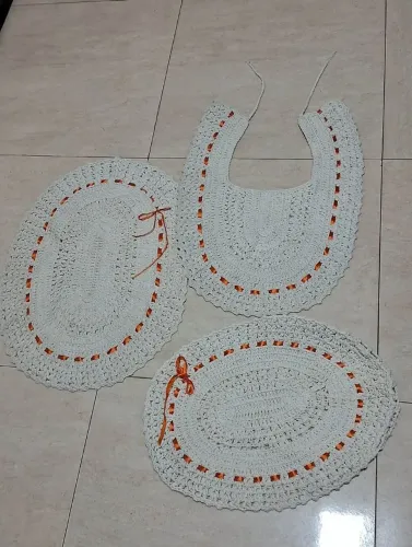 Tapete para banheiro (3 peças)
