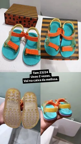 Sapatinho de menina Tam 22, 23 e 24 