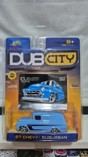 Miniatura Jada Toys DUB City 1957 Chevy Suburban - Escala 1:64