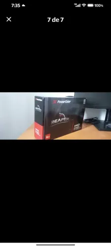 RX 9060XT 16GB Powercolor Reapper seminova