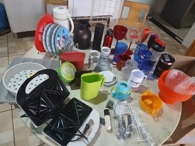Lote utensílios p cozinha 