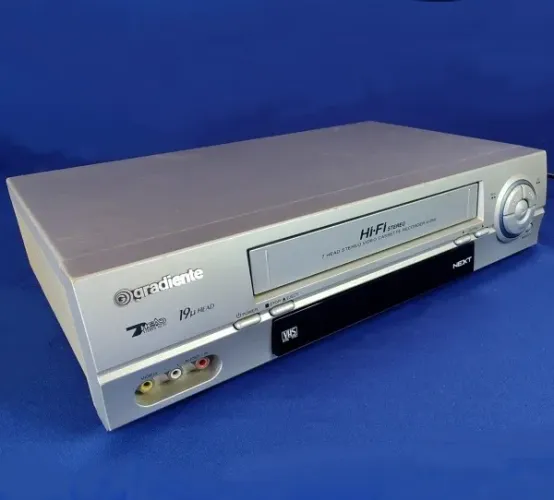 video cassete gradiente 7 cabeças hifi estereo 19 microns