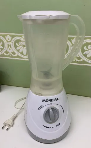 Liquidificador Mondial Power 400w Branco/cinza