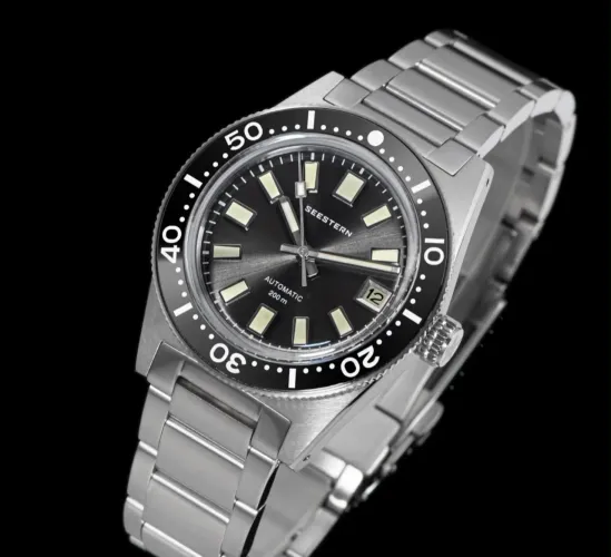 Relógio seestern v3 automático seiko nh35 62 mas sugess n san martin