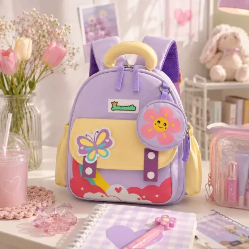 Mochila Infantil para Maternal e Pré-Escola - 2 a 3 Anos | 3 Cores Disponíveis