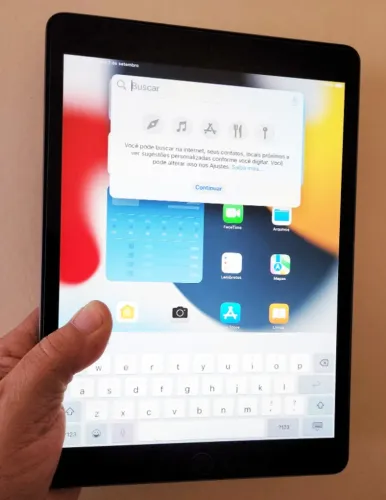 Tablet iPad 9 Tela 10.2" 64GB Quad Core, Só Wi-Fi, GPS, Novíss, Caixa, NF, Garantia