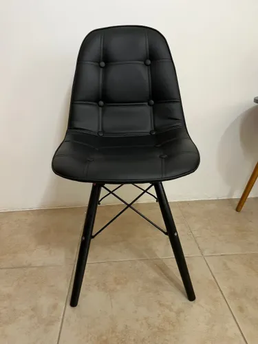 Conjunto com 2 Cadeiras Well Preto
