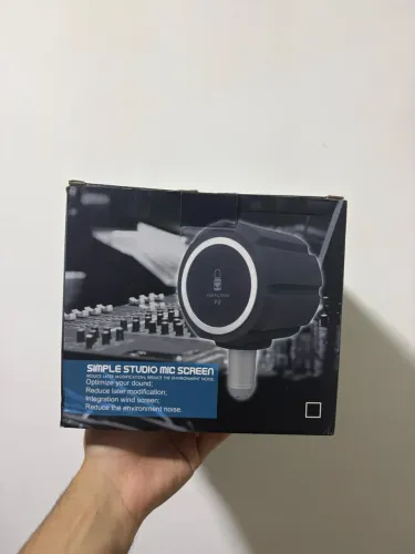 Pop filter espuma f2 para microfone