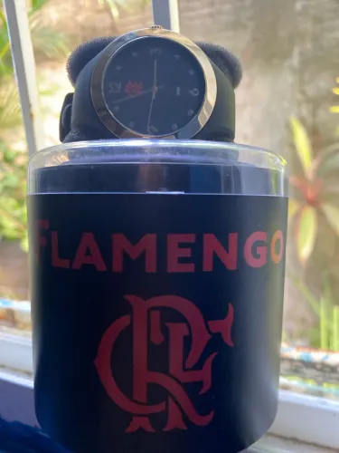 relógio analógico oficial do Flamengo