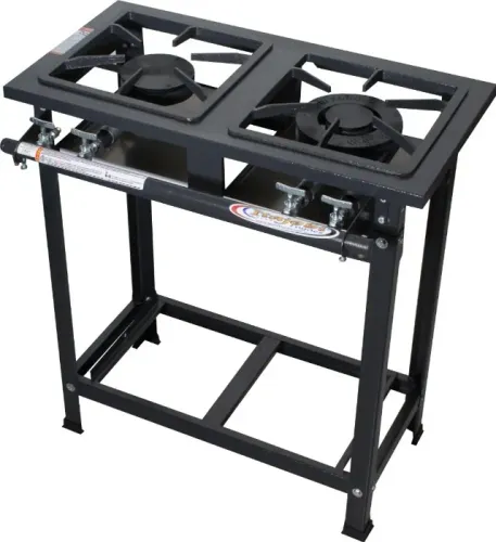 Fogão Industrial 2 Bocas Ativo BP 30x30 1QS 1QD Itajobi