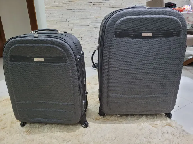 Kit 2 malas de viagem lansay originais