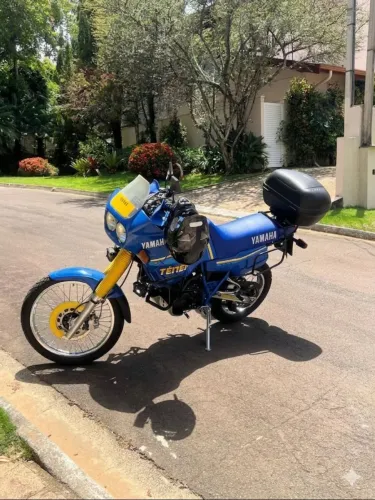 Ténéré 600 placa preta