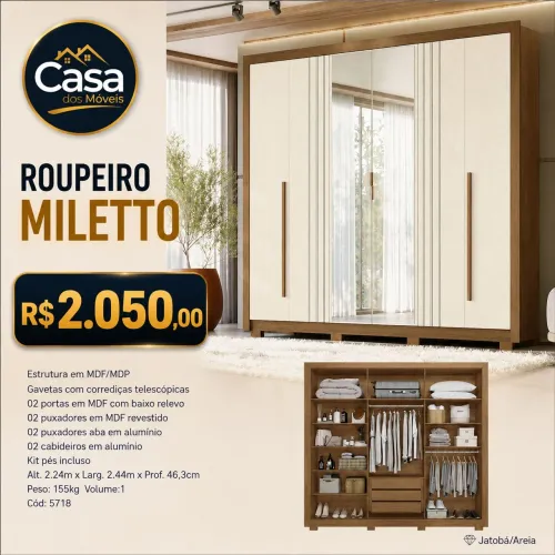 Roupeiro Milleto