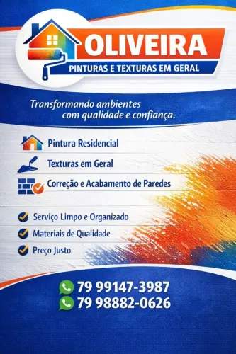 OLIVEIRA PINTURAS E TEXTURAS EM GERAL 