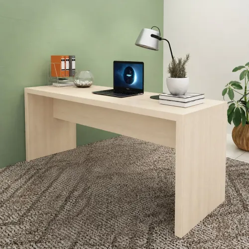Mesa reta de 1.60m para escritório 