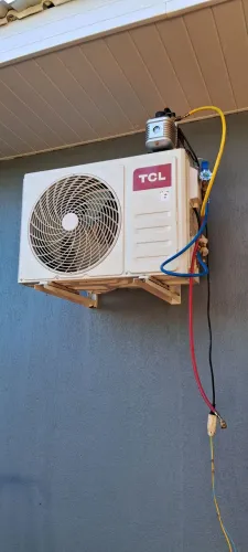 Instalação de ar condicionado