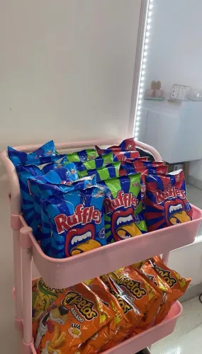 VENDO CARRINHO AUXILIAR ROSA