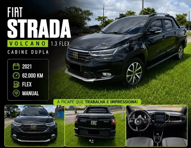 Fiat Strada Volcano 1.3 Flex 8V CD 2021