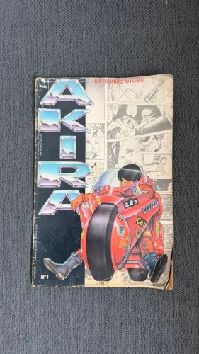 hq akira quadrinhos | número 1 raro | 1990 | colecionador | campinas/sp