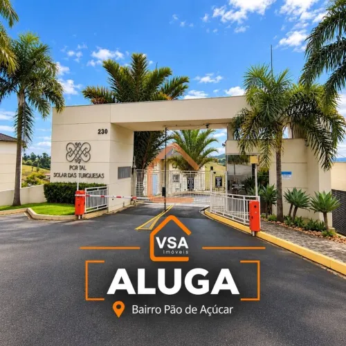 Apartamento com 2 dormitórios para alugar, 52 m² por R$ 1.250/mês - Pão de Açúcar - Pouso