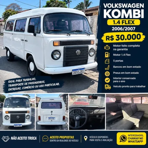 Volkswagen Kombi Standard 1.4 MI Total Flex 8V 2007