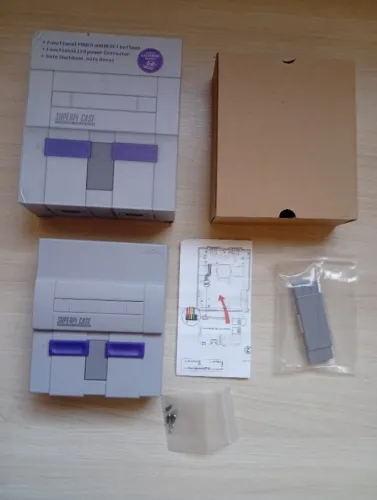 Case Super Pi Retroflag ORIGINAL (ESTILO SNES)