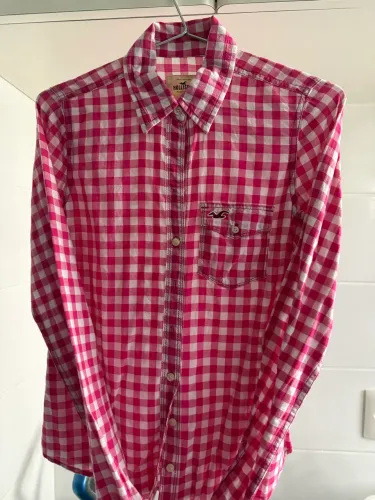 Camisa Xadrez Hollister PP