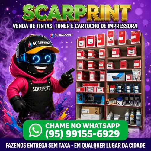 Scarprint venda de tintas toner e cartuchos de impressoras