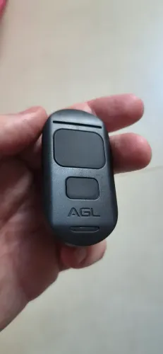Controle remoto portão agl digital key 433 mhz