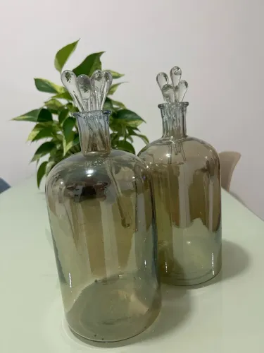 Vasos decorativos de vidro