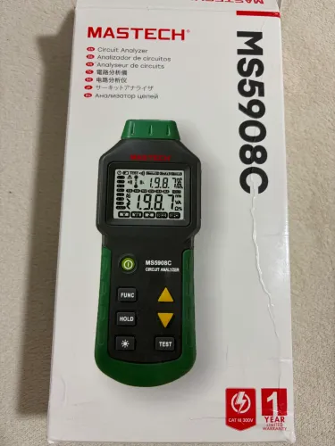 Analisador de Circuito Mastech MS5908C