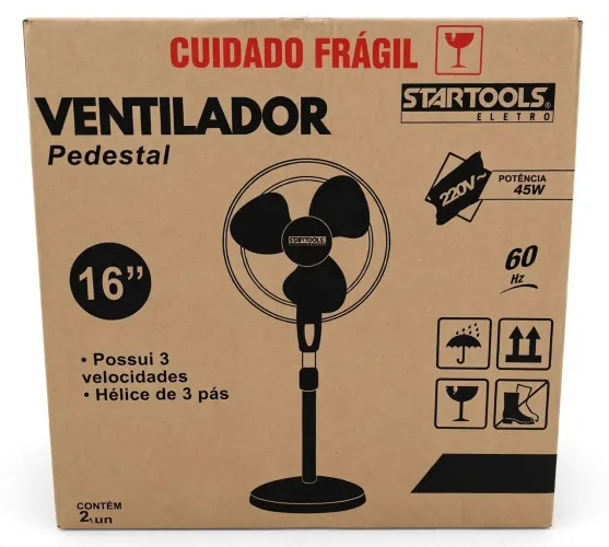 Ventilador de coluna 40 cm. Novo de fábrica
